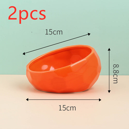 ErgoTilt Ceramic Pet Bowl