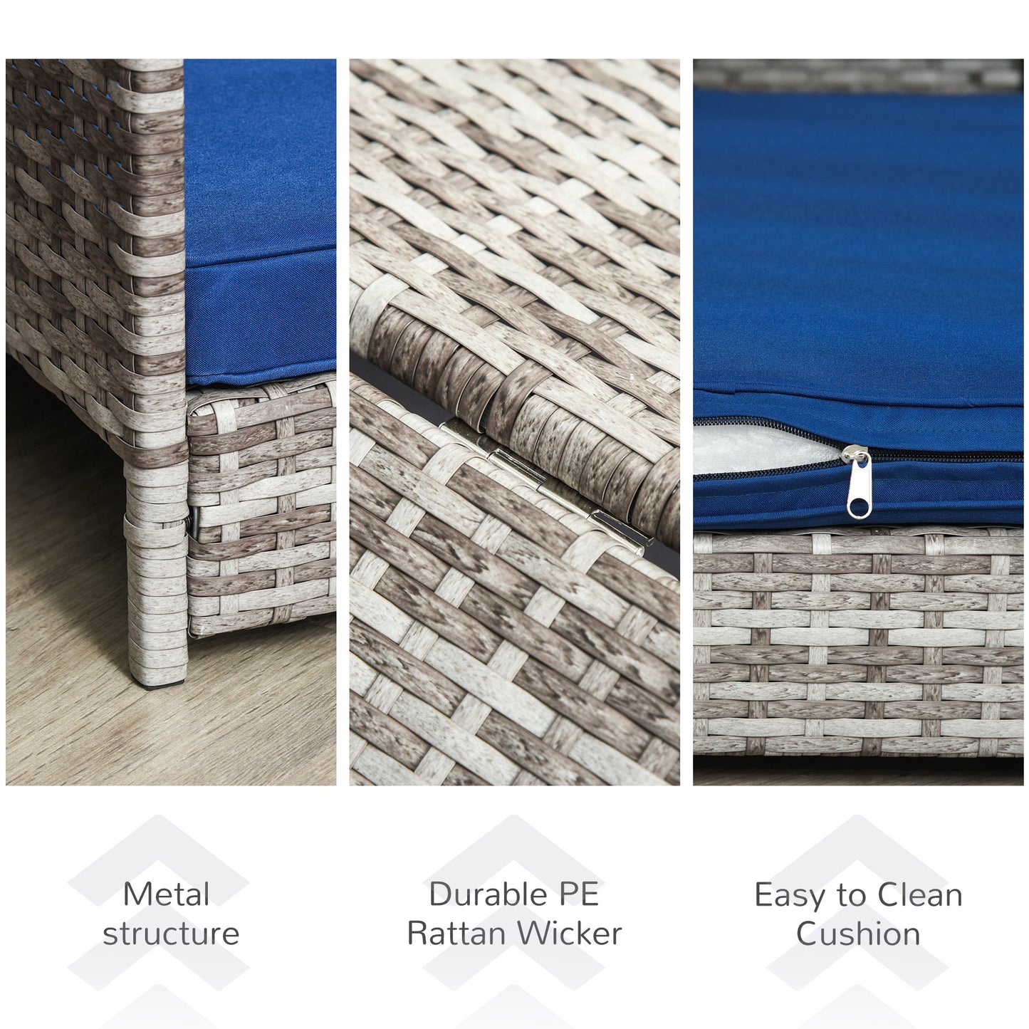 Rattan Elevated Pet House